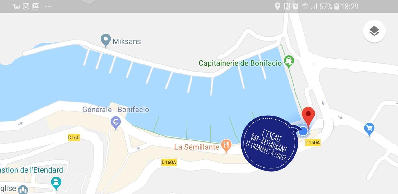 L'Escale Otel Bonifacio  Dış mekan fotoğraf