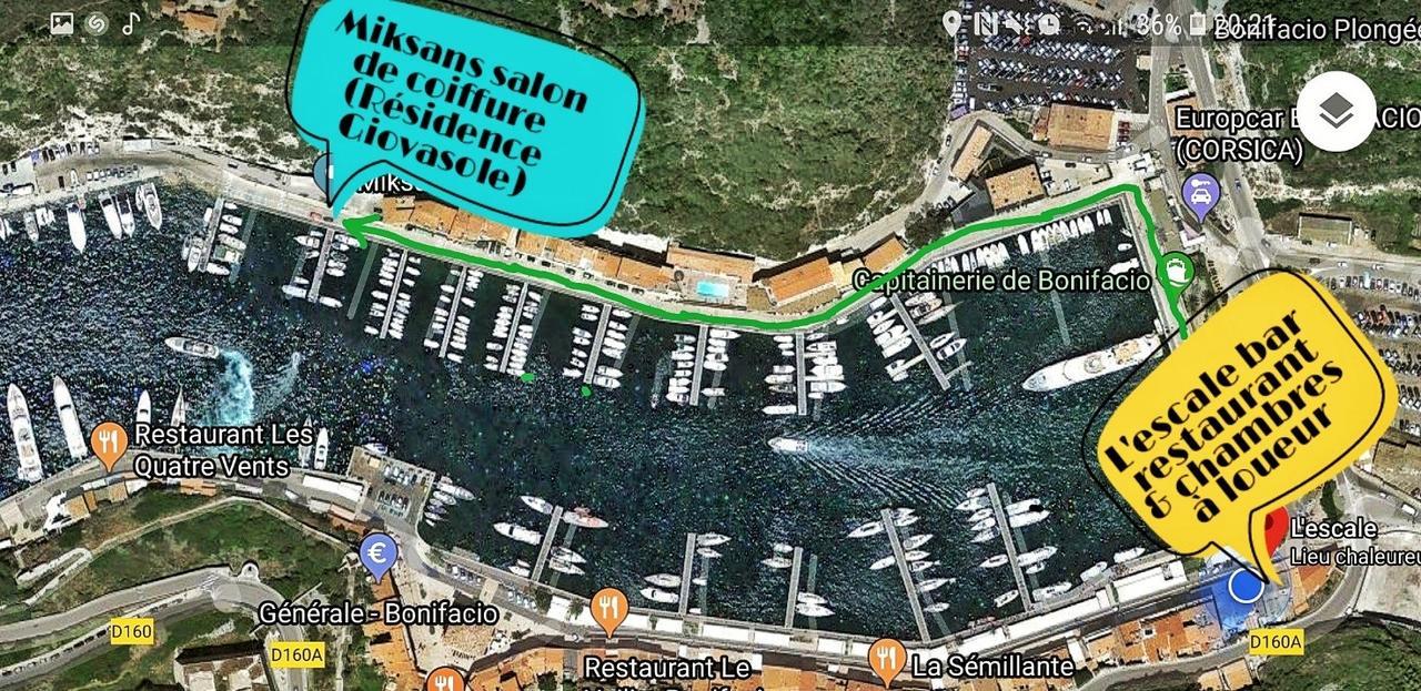 L'Escale Otel Bonifacio  Dış mekan fotoğraf